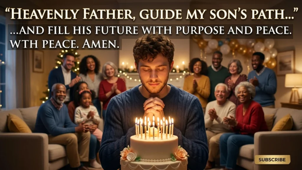 Birthday Blessings and Bible Verses for My Son