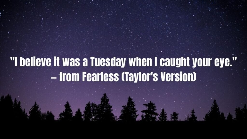 130+ Taylor Swift Lyrics To Quote In Your Eras Tour, Couple & Wedding Instagram Captions