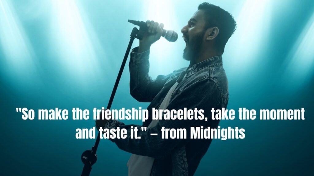 130+ Taylor Swift Lyrics To Quote In Your Eras Tour, Couple & Wedding Instagram Captions
