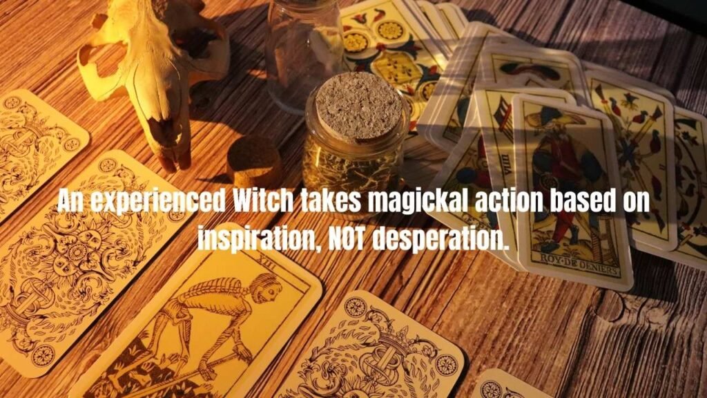 Inspiration, Not Desperation