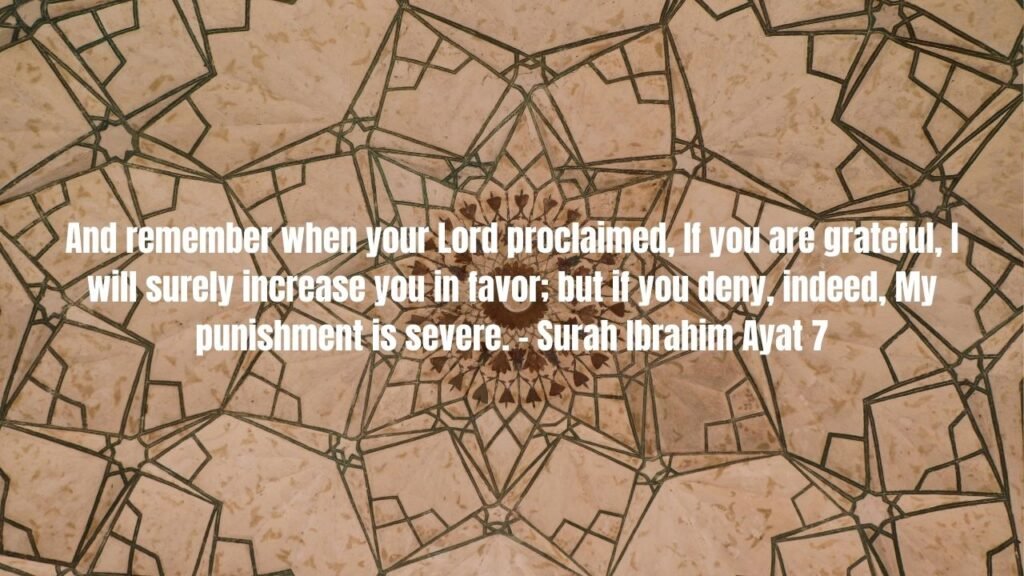 BENEFITS AND VIRTUES OF GRATITUDE IN ISLAM