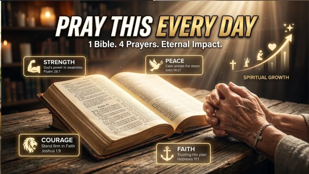 Bible Verses to Anchor Your Short Daily Prayers